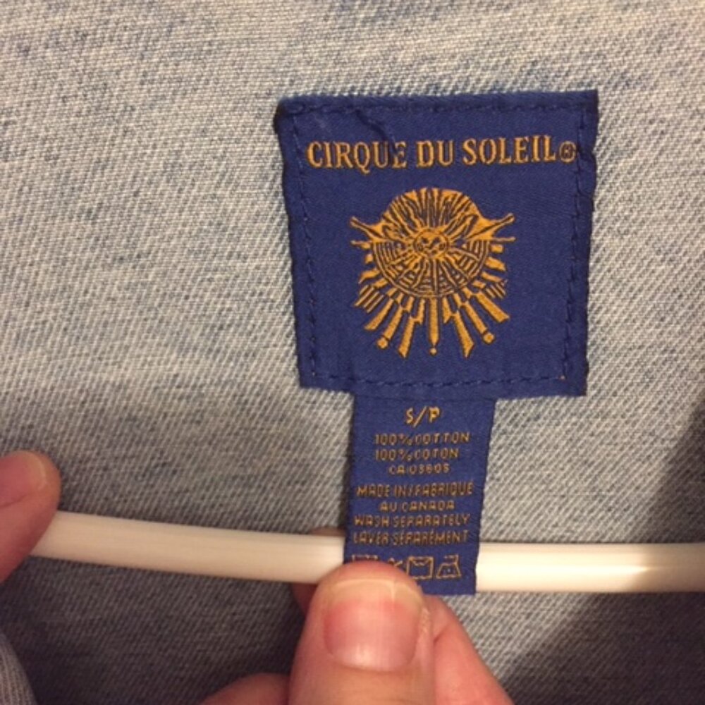 Denim Jacket Cirque Du Soleil. S/P - Picture 7 of 14